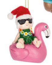 Santa Out of Office Ornaments