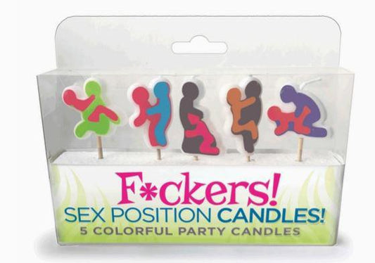 F*Ckers! Sex Position Candle Set